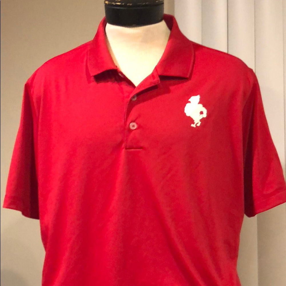 Adidas golf 🏌️‍♀️ shirt short sleeve red xl